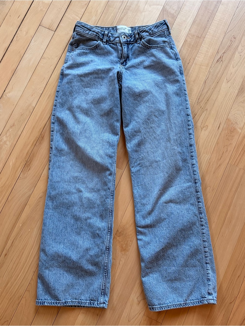 Abercrombie and Fitch Low Rise Baggy Jeans Tall